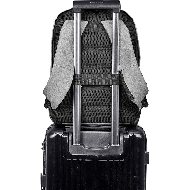 Tallinn Anti-Theft Recycled PET Laptop Backpack