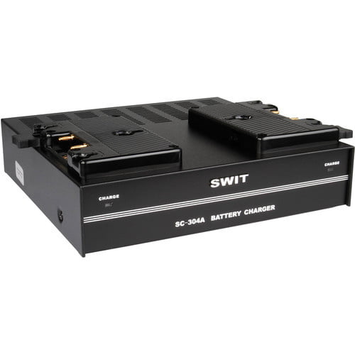 Swit SC-304A/S Gold Mount Charger (2-Channel) Swit SC-304A/S Gold Mount Charger (2-Channel)
