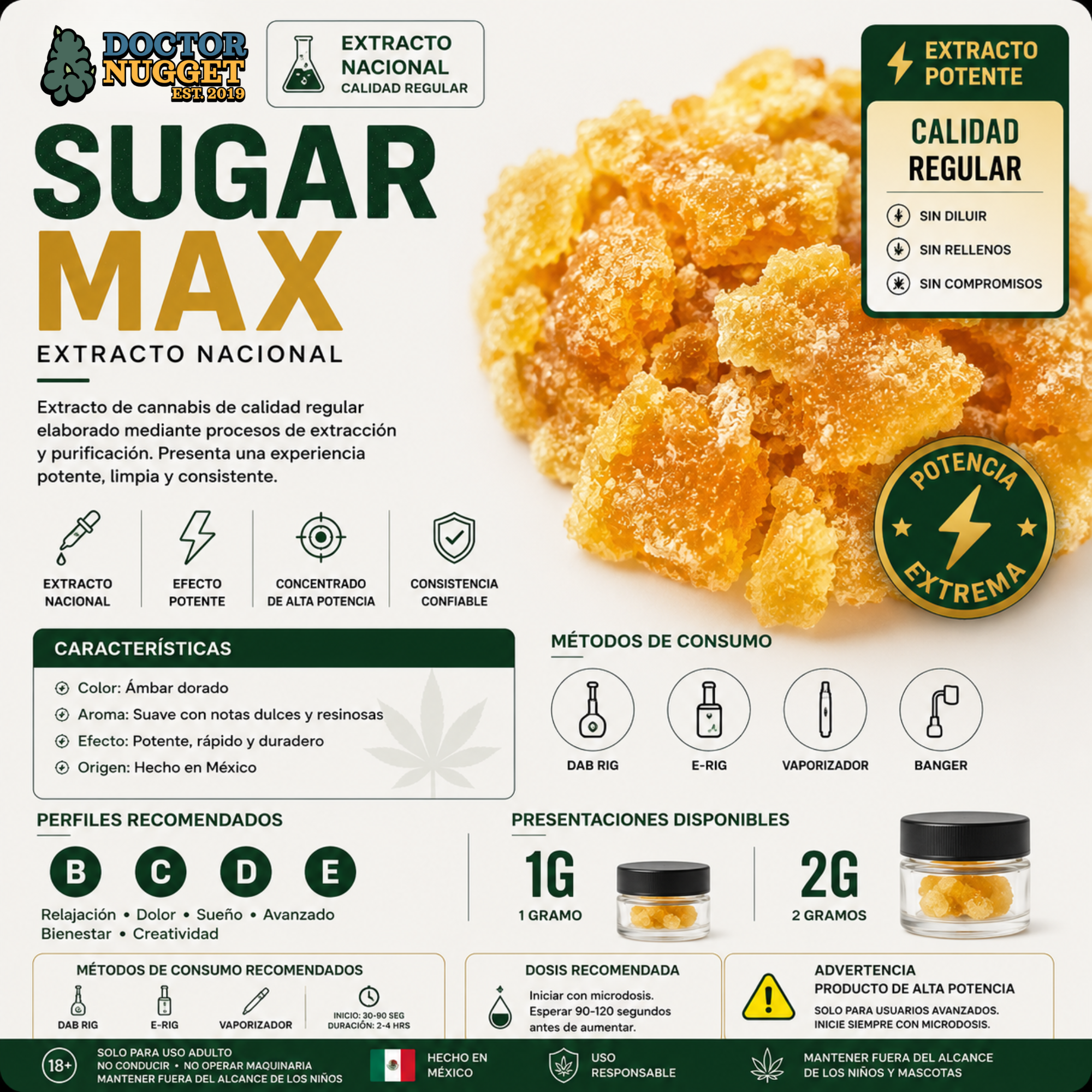 Sugar Max Extracto Nacional