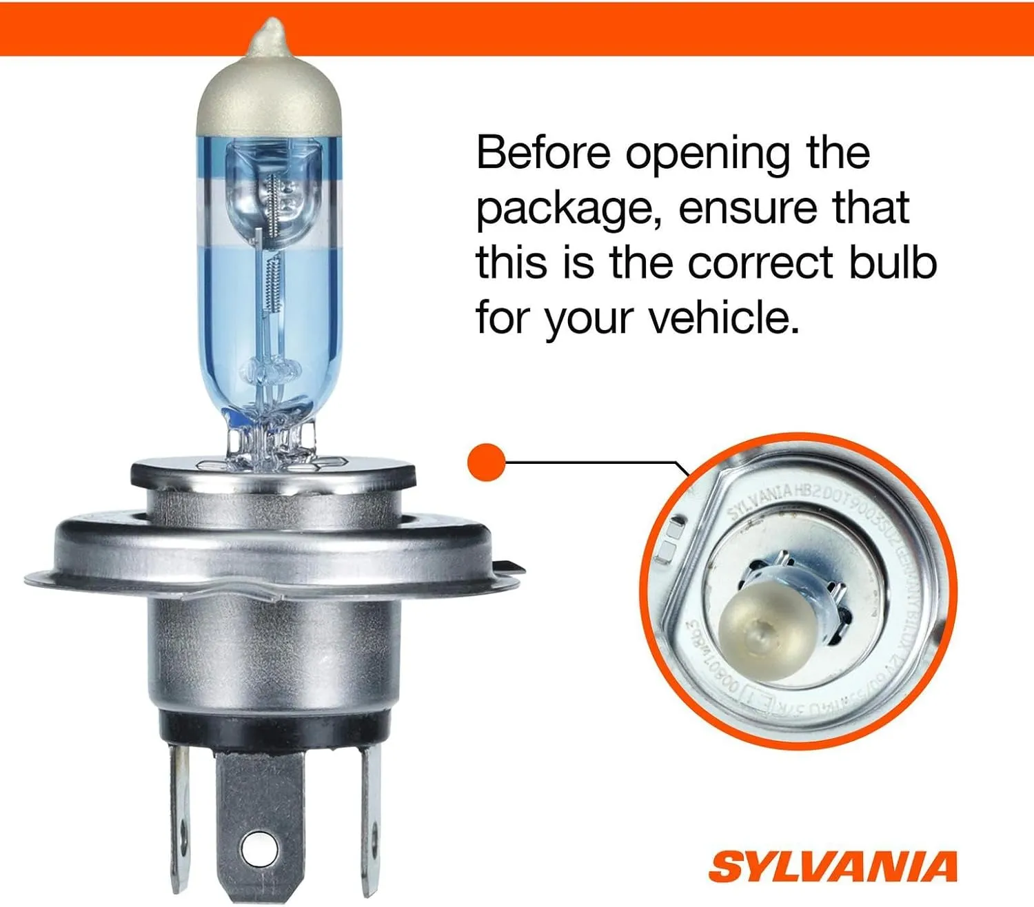 SYLVANIA - 9003 SilverStar Ultra - High Performance Halogen Headlight Bulb (Contains 1 Bulb)