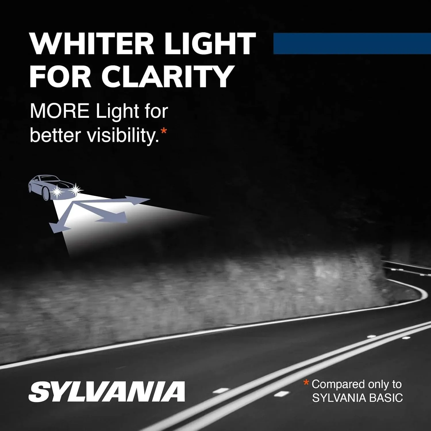 SYLVANIA H11 SilverStar High Performance Halogen Headlight Bulb (2 Pack)