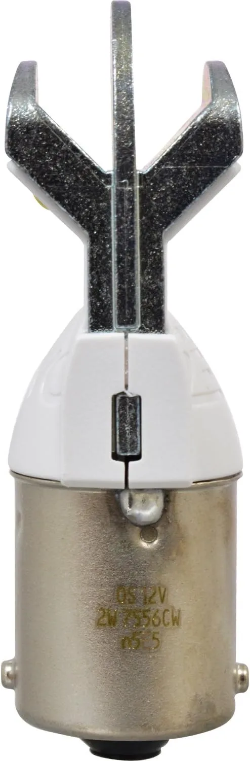 SYLVANIA ZEVO 1156 White LED Bulb, (Contains 2 Bulbs)
