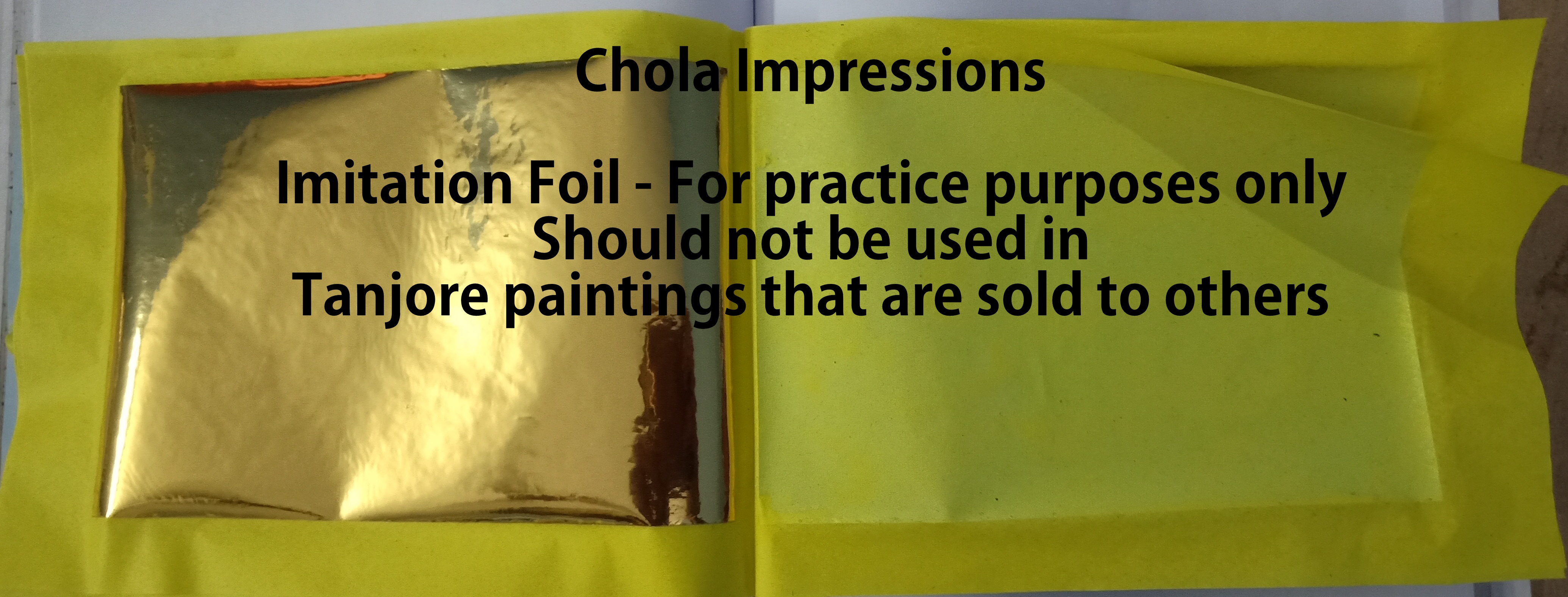 Imitation foil for Practice Purposes