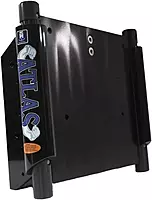 T-H Marine ATLAS  6" Set Back Hydraulic Jack Plate - Gloss Black Anodized