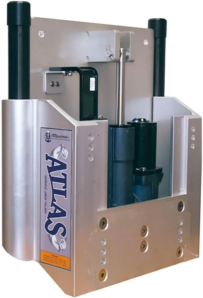 T-H Marine ATLAS  8" Set Back Hydraulic Jack Plate Polished