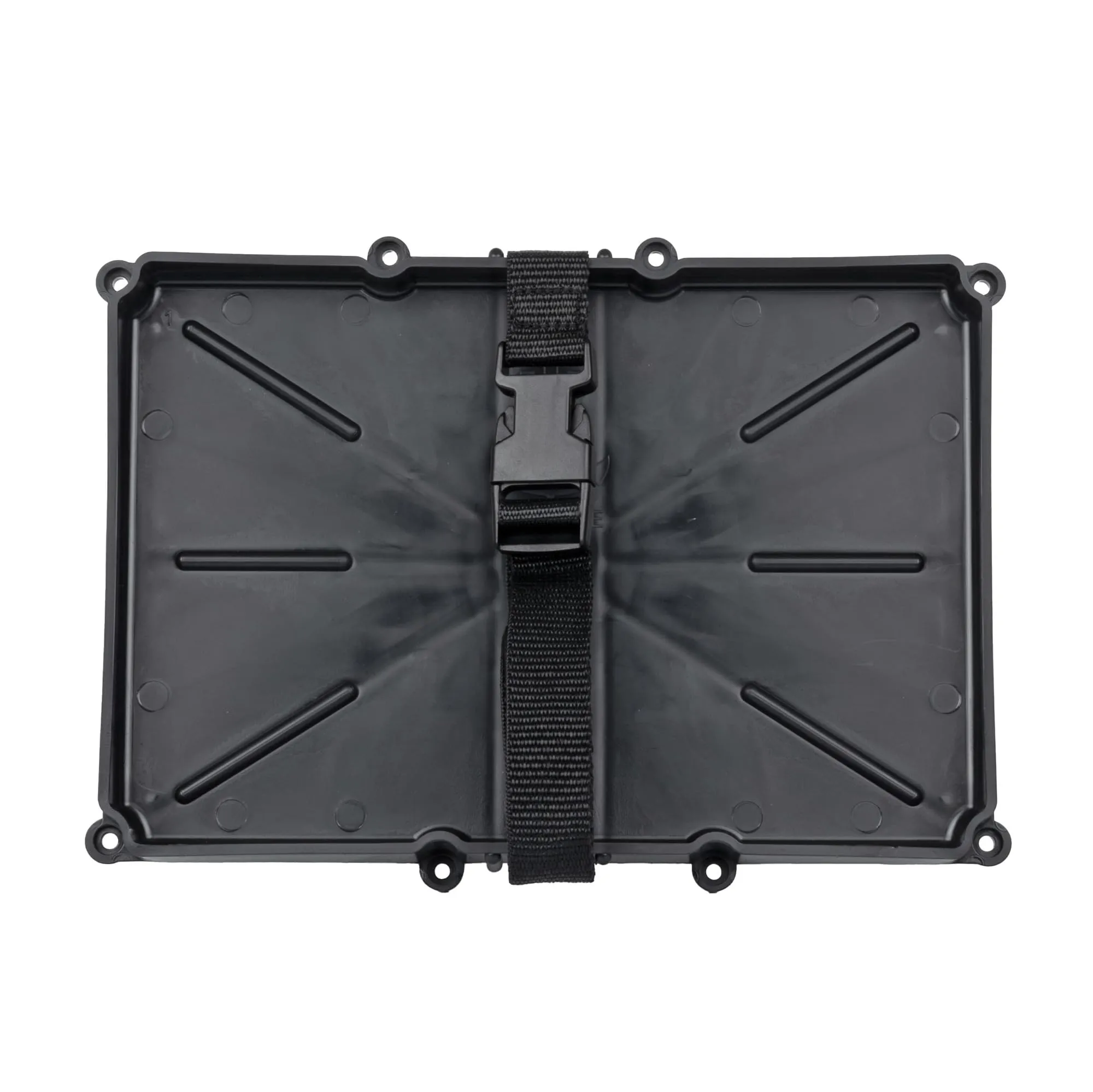 T-H Marine Narrow Battery Tray Holder with Poly Strap, Group 24 (10-5/8 x 7)