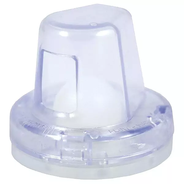 T-H Marine Flow-Max  Ball Scupper - Clear