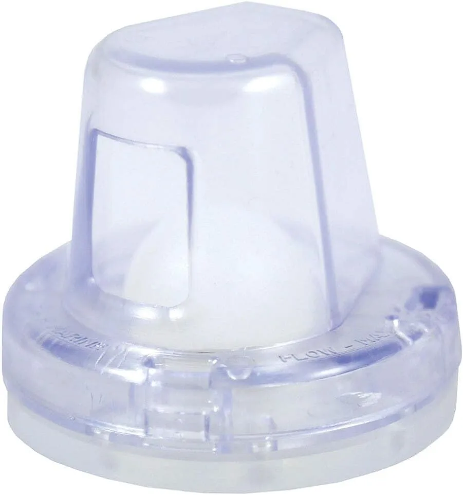 T-H Marine Flow-Max Ball Scupper - Clear