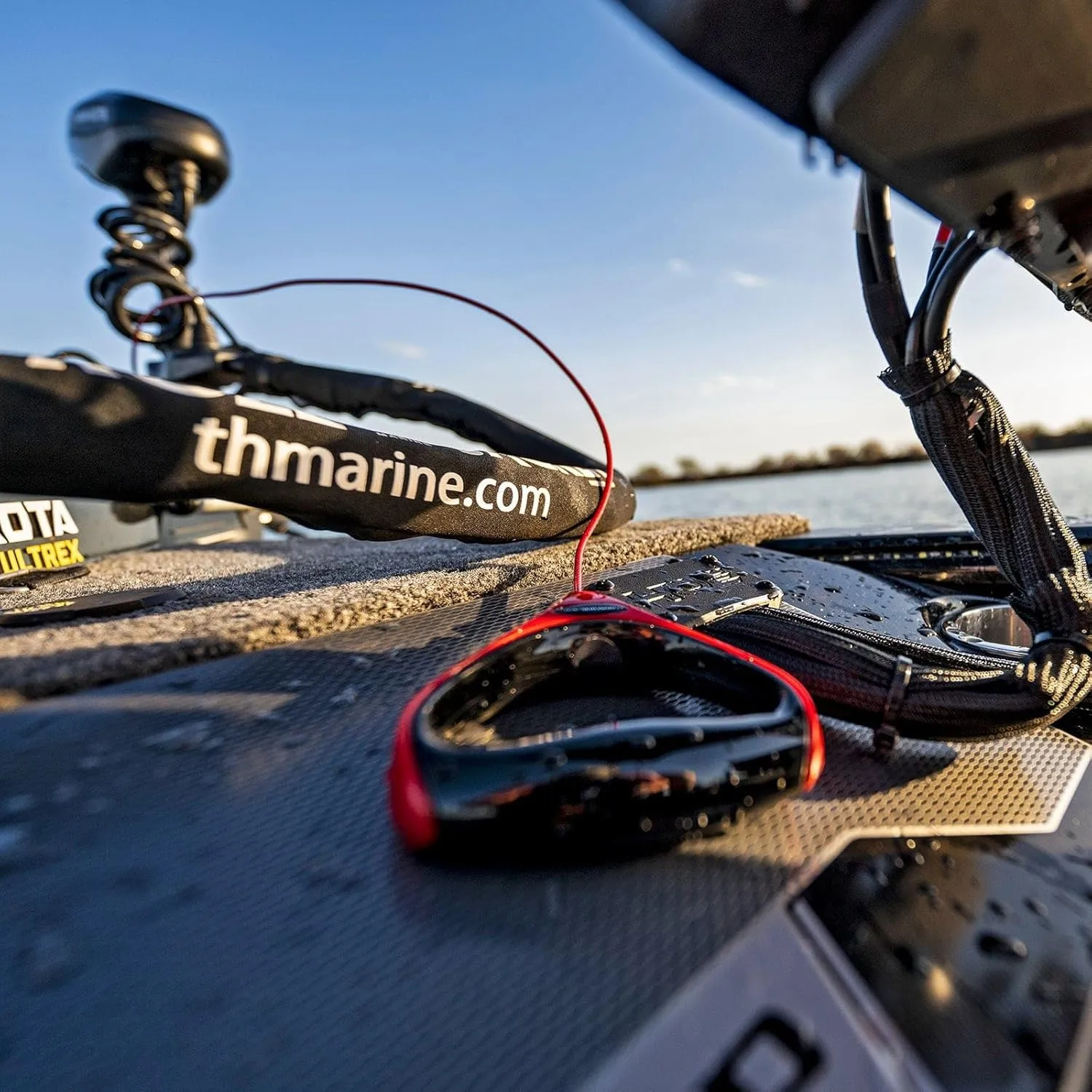 T-H Marine G-Force Troll Jacket Cable Sleeve - 60" Neoprene Trolling Motor Wire Organizer