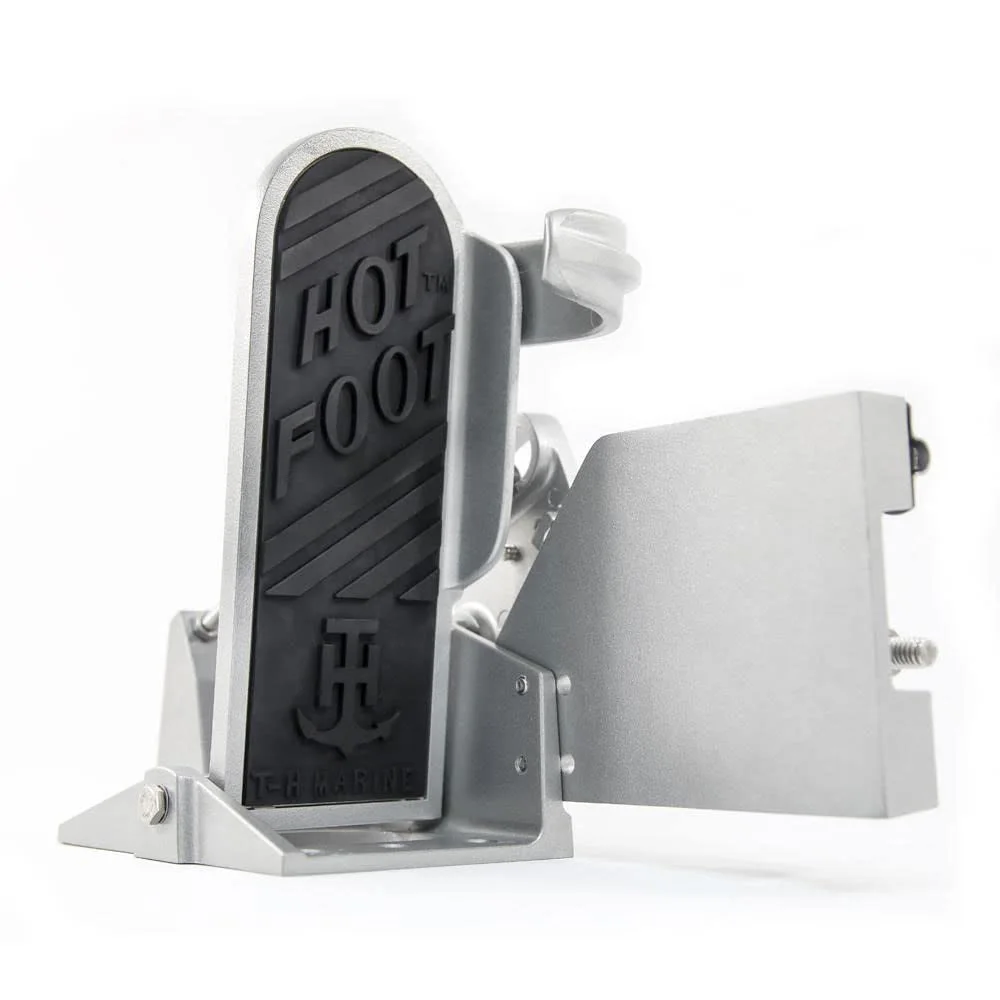 T-H Marine HF-1-DP Hot Foot Original Foot Throttle - Universal, Silver