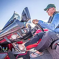 T-H Marine HF-1-DP Hot Foot Original Foot Throttle - Universal, Silver