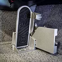 T-H Marine HF-1-DP Hot Foot Original Foot Throttle - Universal, Silver