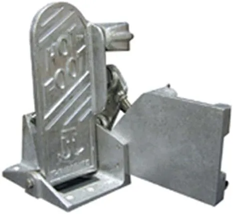 T-H Marine HF-1-DP Hot Foot Original Foot Throttle - Universal, Silver