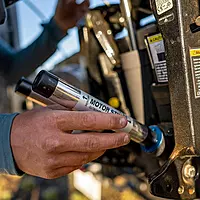 T-H Marine Motor Stik OutBoard Motor Support Stick Pair - 8.5" Long Aluminum Transom Saver for 150hp & Up Outboards