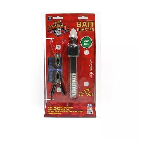 T-H Marine LED-34143-DP Mr. Crappie Bait Blaster Underwater Green LED Light