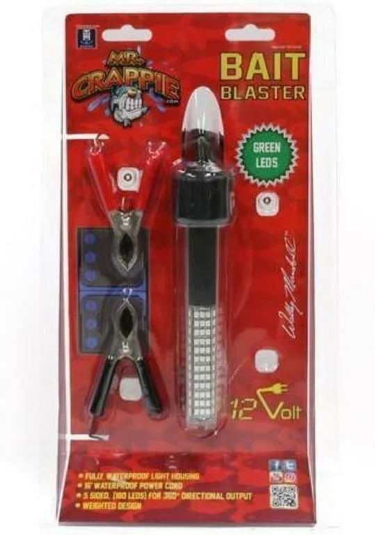 T-H Marine LED-34143-DP Mr. Crappie Bait Blaster Underwater Green LED Light