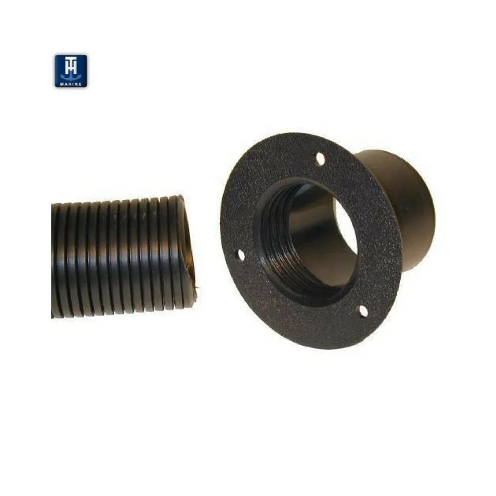 Th Marine RF1DP 2 Blk Rigging Flange