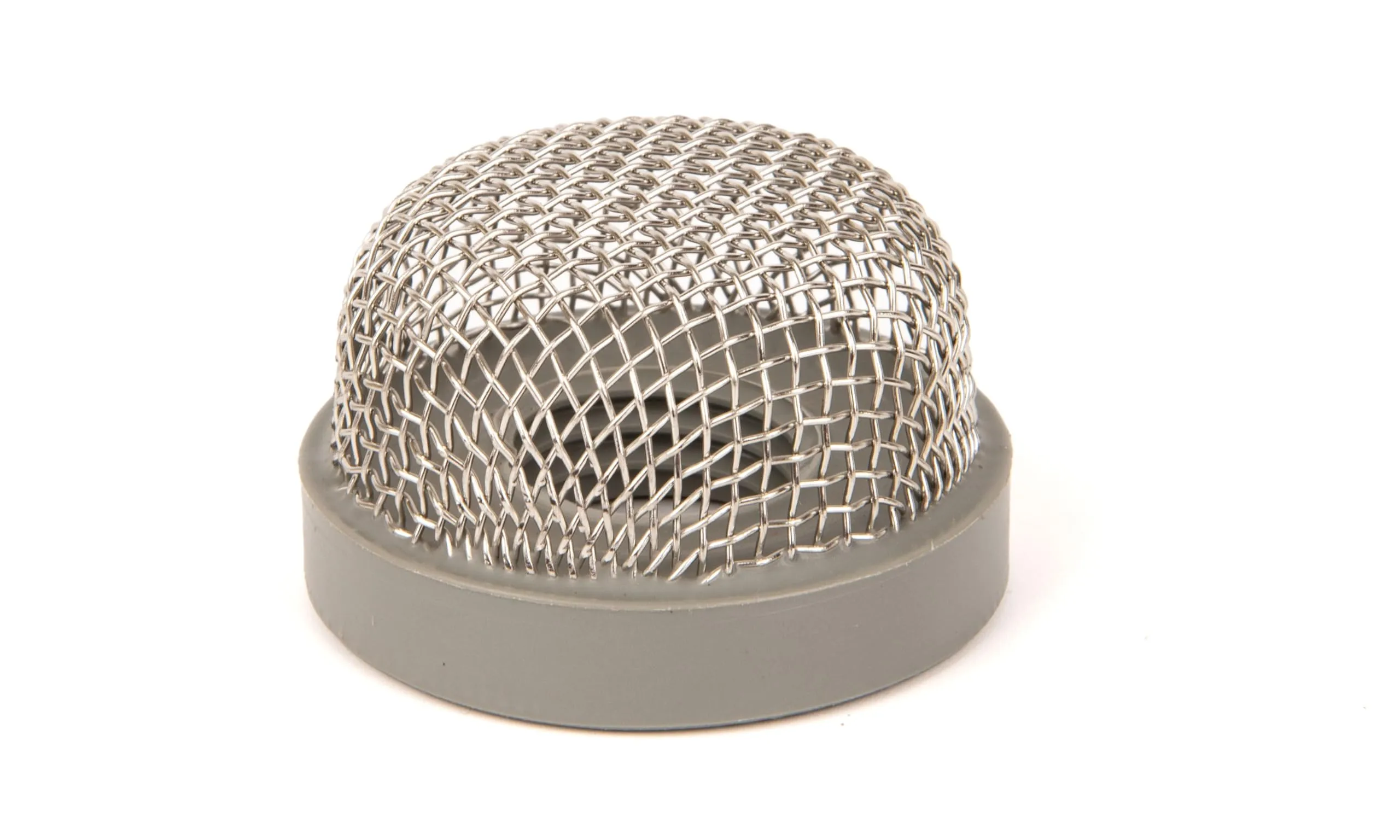 T-H Marine Stainless Steel Aerator Screen Strainers - Screw-On Livewell and Baitwell Pump Intake and Drain Filters - Corrosion-Resistant Mesh - Fits 1" Thru Hulls 8-Thread