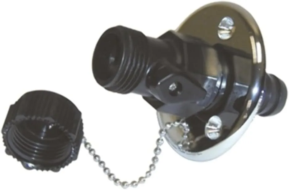 T-H Marine Washdown Valve w/Chrome Base