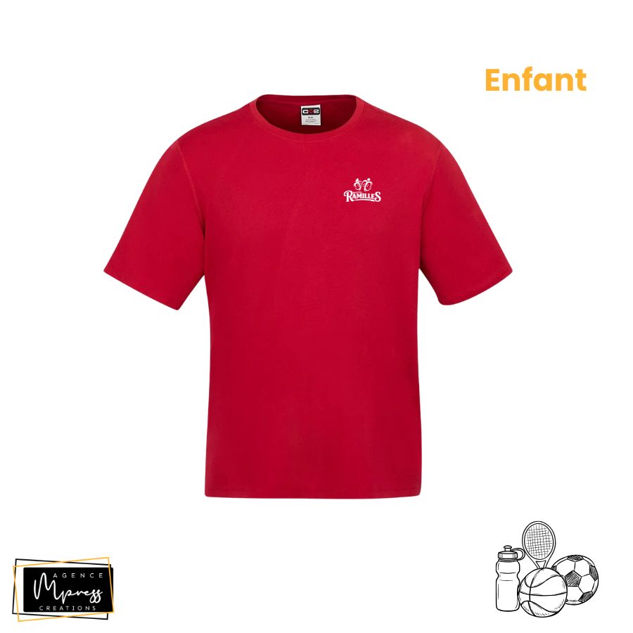 Enfant - Chandail Sport Rouge (Ramilles) Enfant - Chandail Sport Rouge (Ramilles)