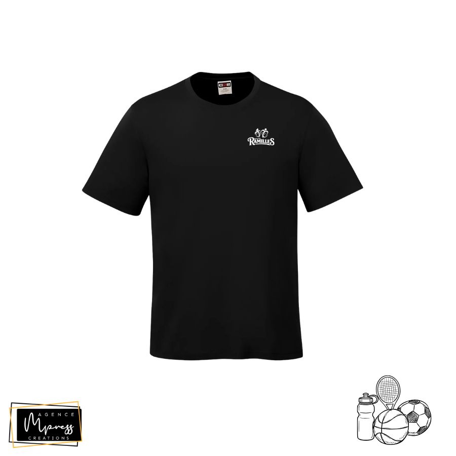 Adulte Chandail Sport Noir (Ramilles)