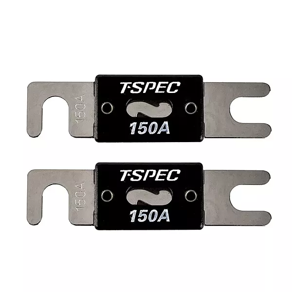 T-Spec V8 Series 150 AMP ANL Fuse - Nickel Plated - 2 Pack