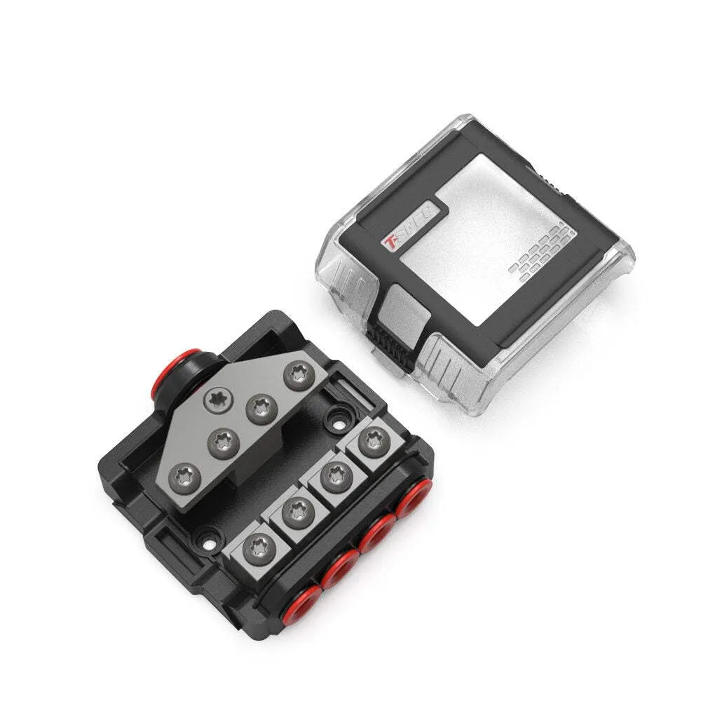 VFDB4 MANL 4 Position Distribution Block w/Cover