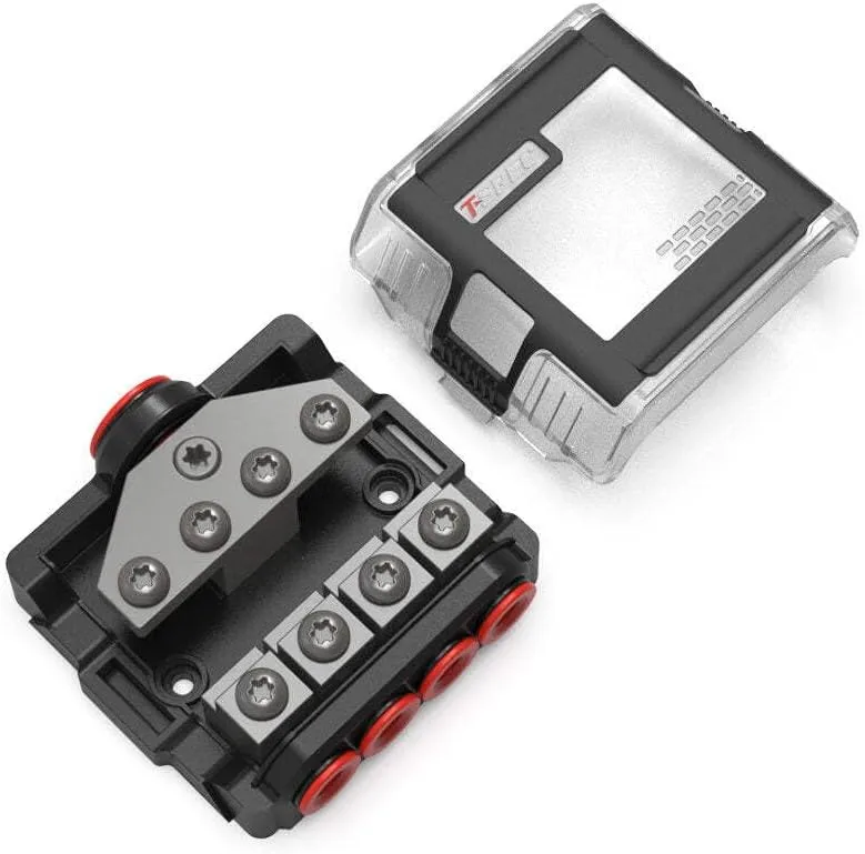 VFDB4 MANL 4 Position Distribution Block w/Cover