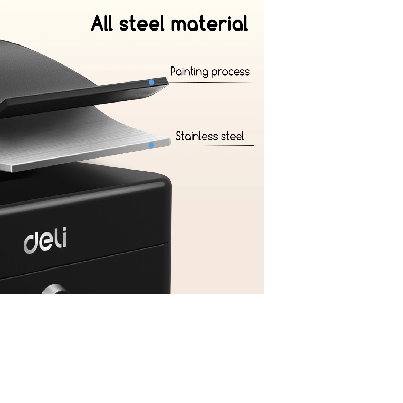 DELI T500 CASH BOX 8" (W200xD160xH90)mm