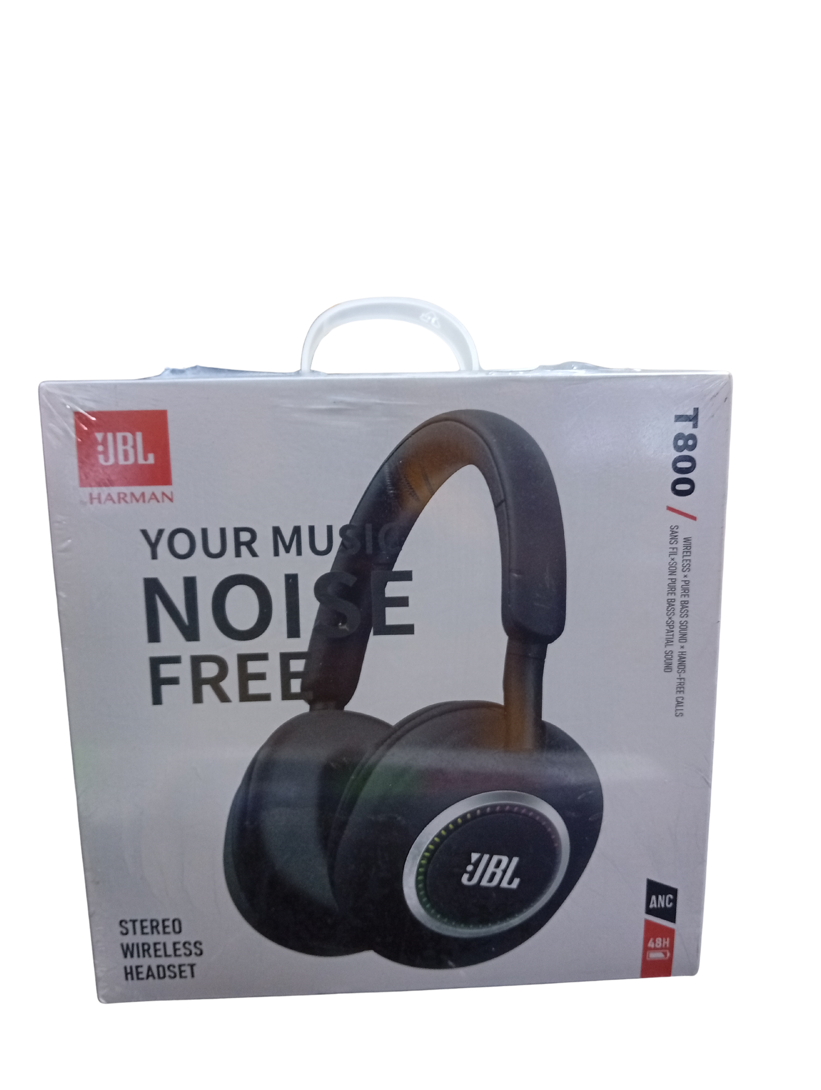 Jbl Wireless Stereo Headset T800 With Pure Bass And Spacial sound.
