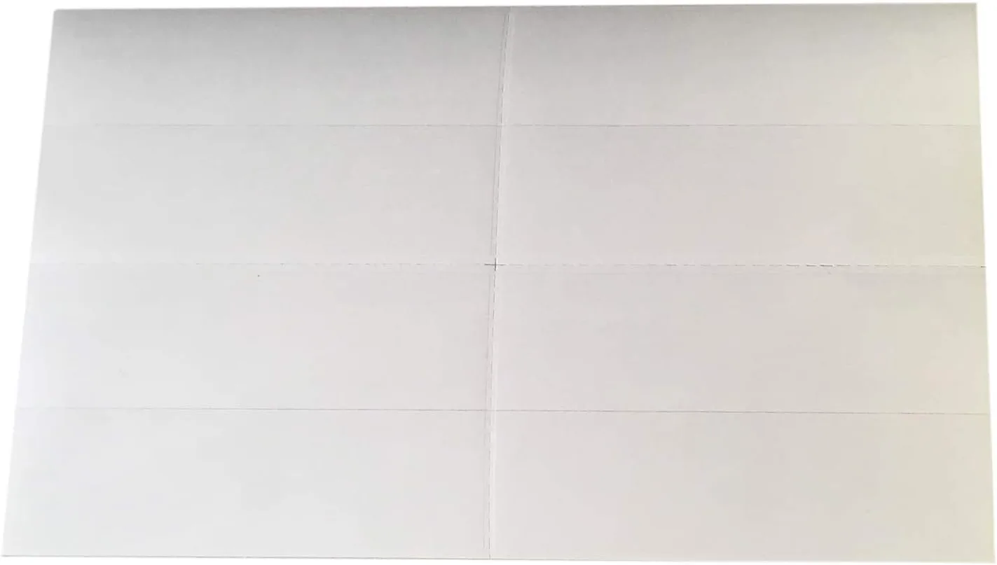 Tabbies Self-Adhesive File Folder Label Protectors, 3-1/2 x 2 in, Clear - Pack of 100
