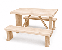 Picnic Table Set – 1.5m x 1.2m Picnic Table Set – 1.5m x 1.2m