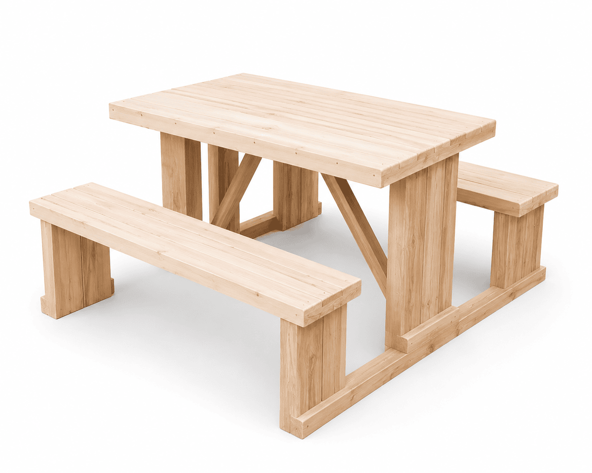 Picnic Table Set – 1.5m x 1.2m Picnic Table Set – 1.5m x 1.2m