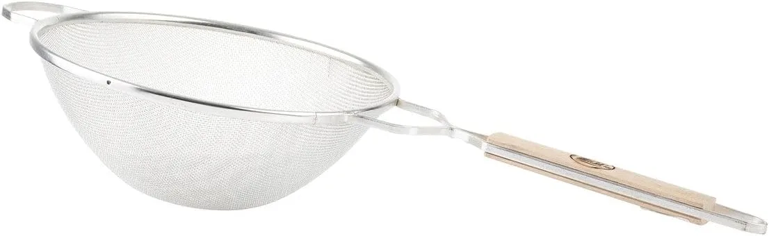 Tablecraft 10-1/4" Tinned Medium Mesh Strainer