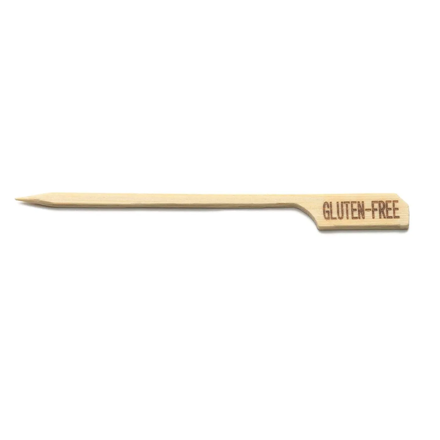 TableCraft Products BAMP35G Bamboo Paddle Pick, Gluten-Free, 3.5" (Pack of 100)