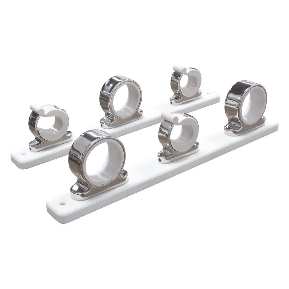 TACO Metals 4-Rod Stainless Steel/Delrin Rod Hanger Rack