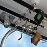 TACO Metals 4-Rod Stainless Steel/Delrin Rod Hanger Rack