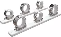TACO Metals 4-Rod Stainless Steel/Delrin Rod Hanger Rack