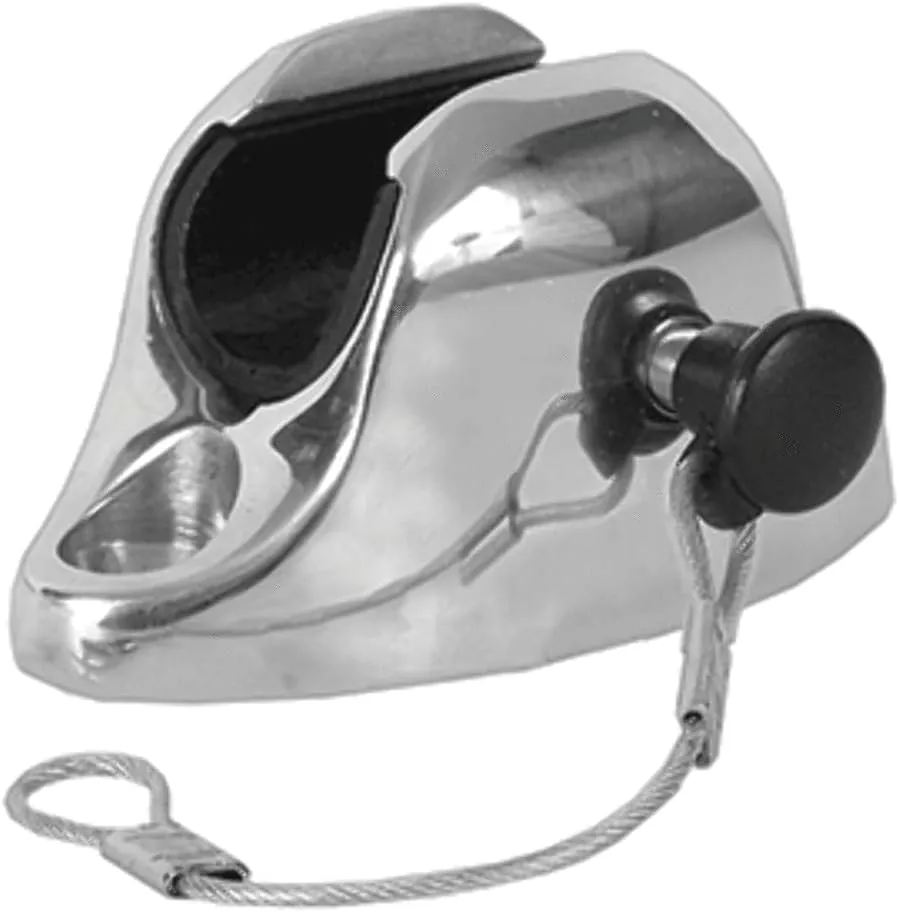 TACO Flat Deck Hinge w/Pin & Lanyard - 7/8"-1-1/4"