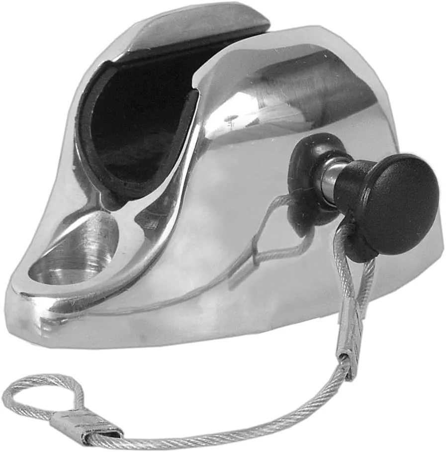 TACO Flat Deck Hinge w/Pin & Lanyard - 7/8"-1-1/4"