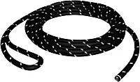 Taco Black V11-3447BWK50-2 Flex Vinyl Rub Rail Kit W/White Insert Marine RV Boating Accessories
