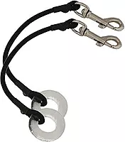 TACO Marine COK-0021-2 Glass Eye with Shock Cord - 12", Pair , Black