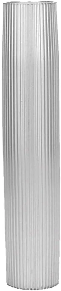 Taco Aluminum Ribbed Table Pedestal - 2-3/8" O.D. - 30-3/4" Length