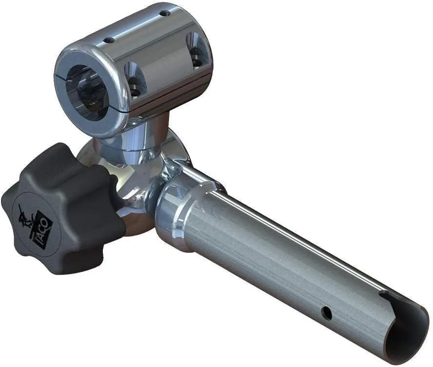TACO Marine T10-3000-7 Adjustable Clamp-On Pipe Mount for ShadeFin