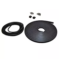 TACO METALS V11-3447BBK50-2 / Taco Flex Vinyl Rub Rail Kit - Black w/Black Insert - 50039;