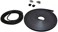 TACO METALS V11-3447BBK50-2 / Taco Flex Vinyl Rub Rail Kit - Black w/Black Insert - 50039;