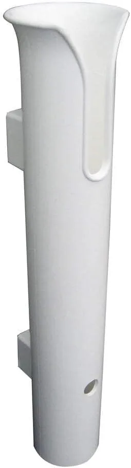 TACO Poly Stand-Off Rod Holder w/Stainless Steel Hardware - White