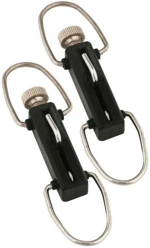 TACO Marine COK-0001T-2 Premium Outrigger Release Clip - Pair, Black