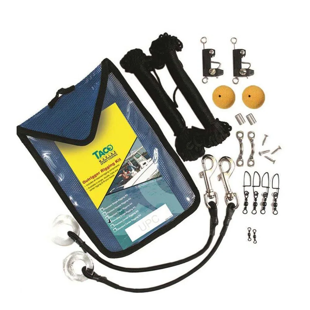 Taco Marine RK-0001SB Standard Rigging Kit,Black