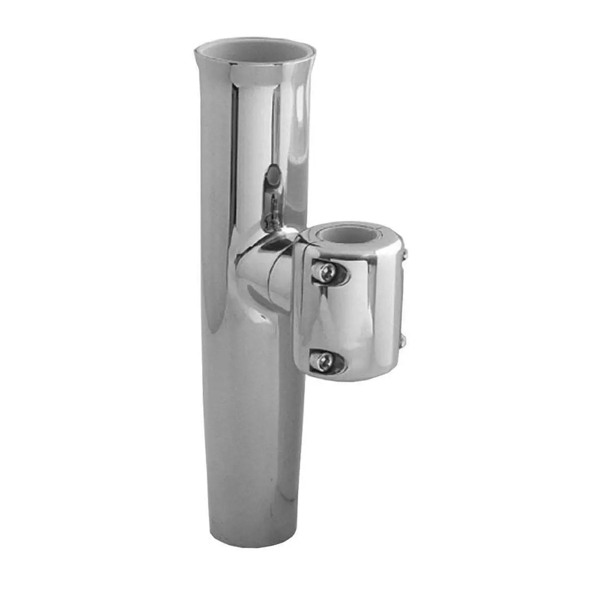 TACO Stainless Steel Clamp-On Adjustable Rod Holder - Fits 1-11/16" & 1-15/16" O.D. Pipe